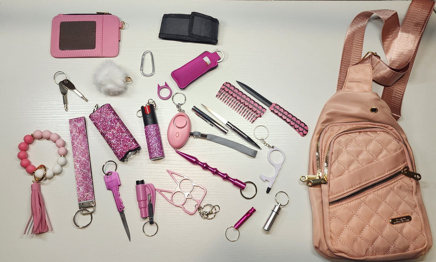 Ultimate Self Defense Keychain & Purse Bundle